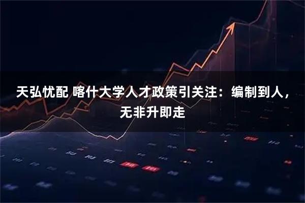 天弘忧配 喀什大学人才政策引关注：编制到人，无非升即走