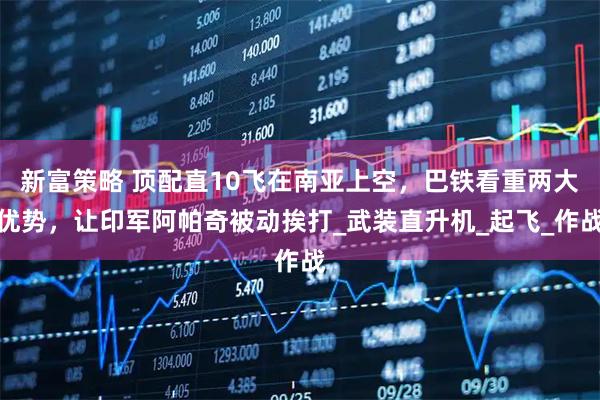 新富策略 顶配直10飞在南亚上空，巴铁看重两大优势，让印军阿帕奇被动挨打_武装直升机_起飞_作战